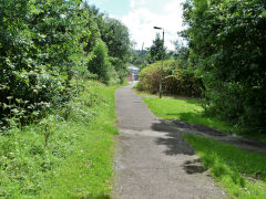 Penllwyn Tramroad, Pontllanfraith, August 2012
